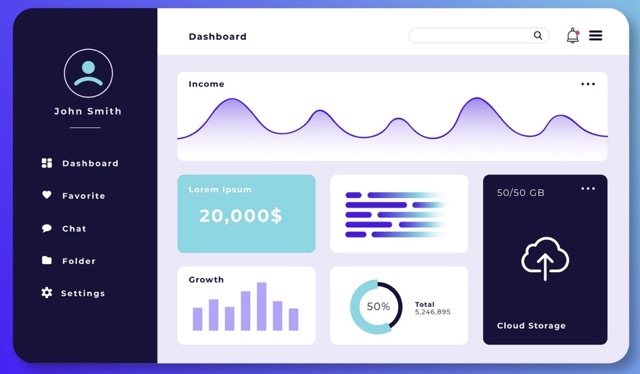 Dashboard Interface Design